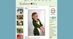 Desktop Screenshot of kathrynivy.com