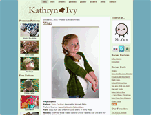 Tablet Screenshot of kathrynivy.com